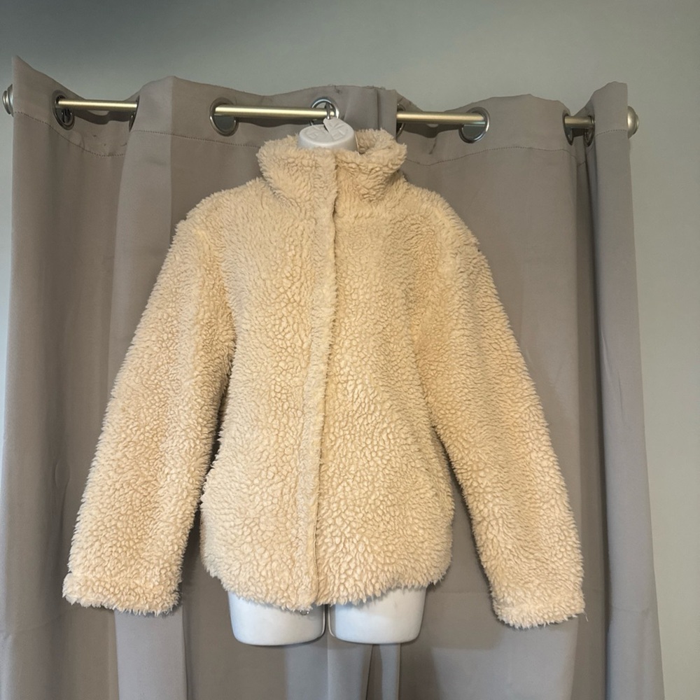 PacSun Tan Teddy Jacket